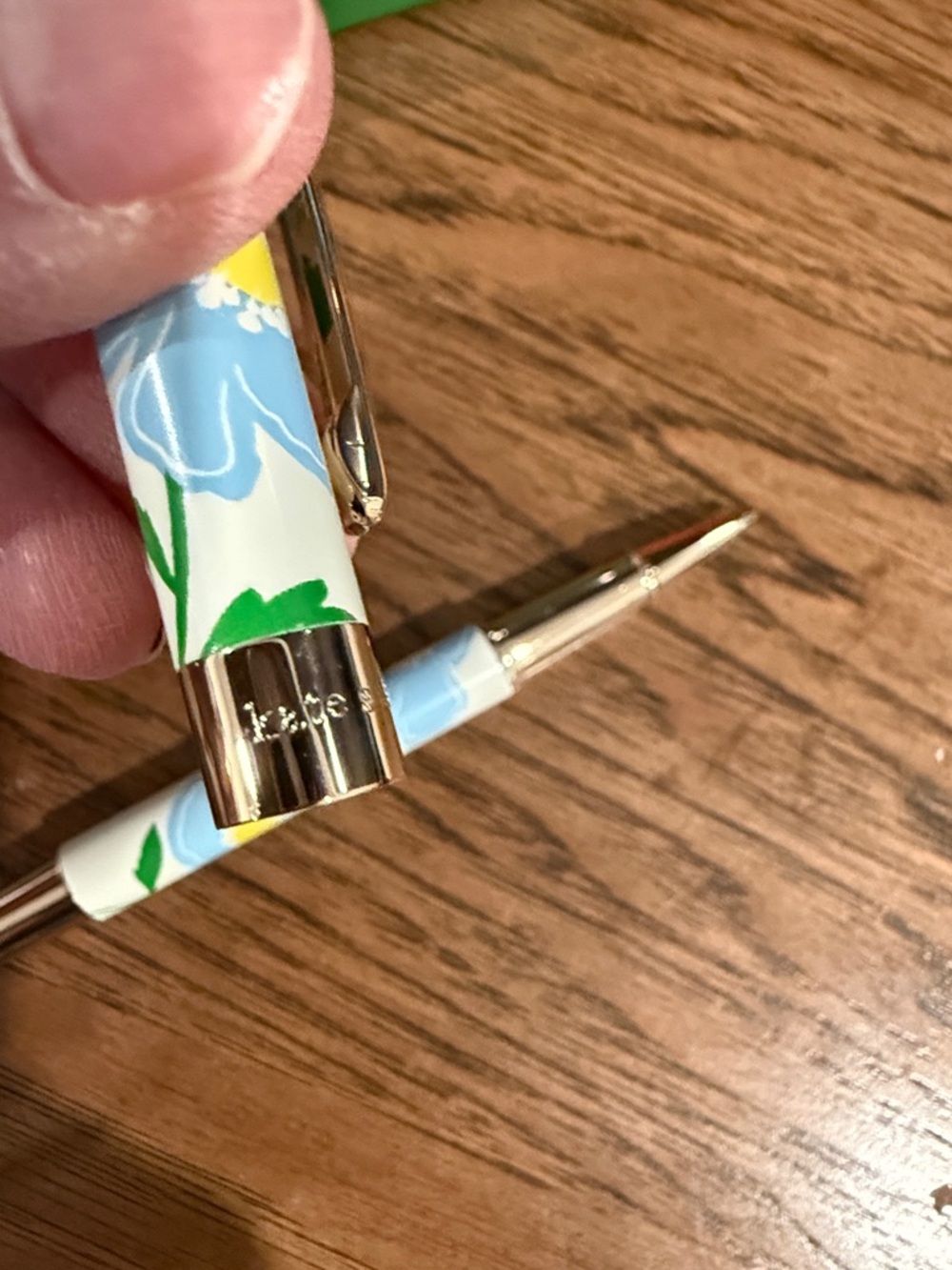 kate spade Sunshine Floral Ballpoint Pen with Green Logo Presentation Gift Box - Picture 5 of 6